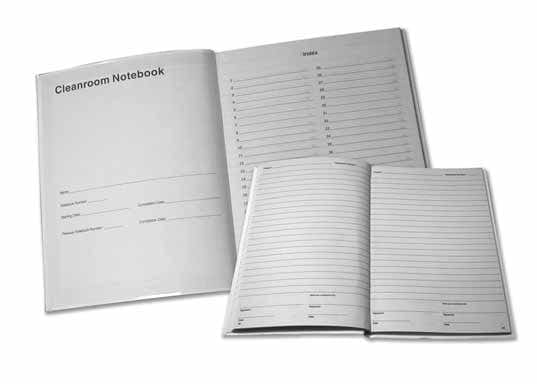 Cleanroom Notebook, College Ruled, 8.5" x 11", Side Spiral, 100 pages-0