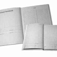 Cleanroom Notebook, College Ruled, 3" x 5", Top Spiral, 100 pages-0