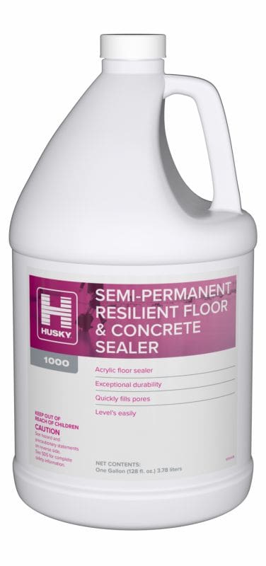 Husky 1000 Semi Permanent Resilient Floor & Concrete Sealer 5 Gallon
