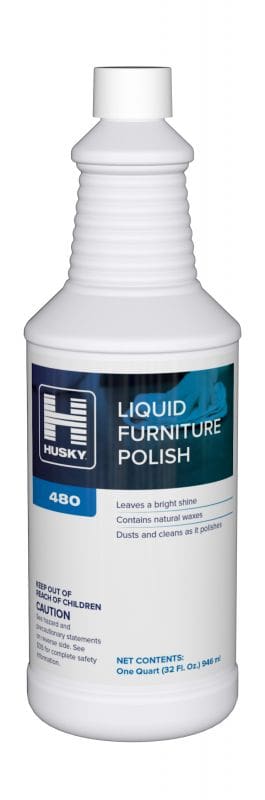 Husky 480 Liquid Furniture Polish 12/32 oz