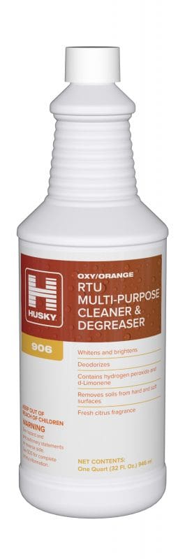 Husky 906 RTU Multi-Purpose Cleaner & Degreaser 12/32 oz.