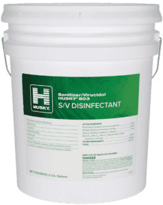 Husky 803 Disinfectant - 5 Gallon Bottles - (Cannot sell in Texas, Call for substitutions)
