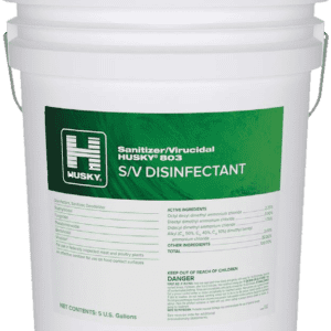 Husky 803 Disinfectant - 5 Gallon Bottles - (Cannot sell in Texas, Call for substitutions)