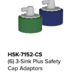 3-Sink Plus Dispenser Cap Adaptors