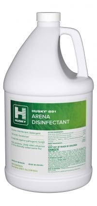 Husky 891 Arena Disinfectant - 6/32 oz Squeeze & Pour