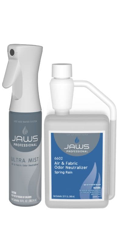 JAWS 6602-21 JAWS Air & Fabric Odor Neutralizer (Spring Rain) - 3/32 oz
