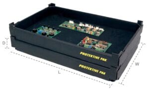 TEK-TRAY, STACKING, 18 x 11-3/8 x 1-3/4 IN