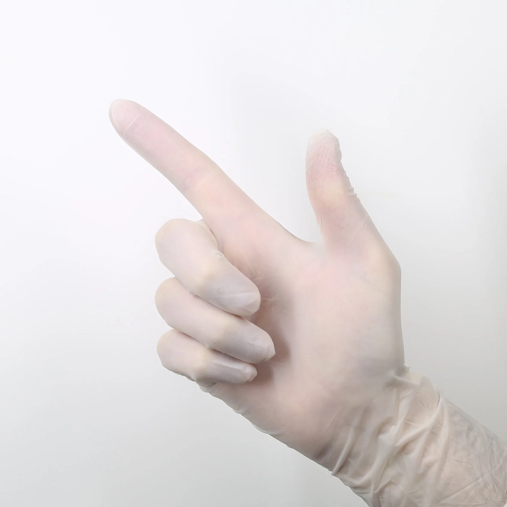 12” Pigment Free, Double Chlorination Nitrile Gloves - MicroTek G5 Free Nitrile - Image 2