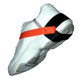 Heel Grounder - Stretch Hook and Loop Strap Hi-Vis Orange